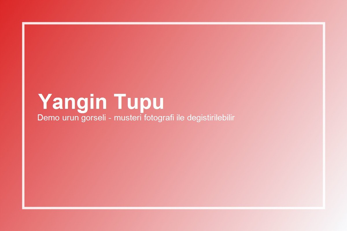 Yangın Tüplü Trafik Seti